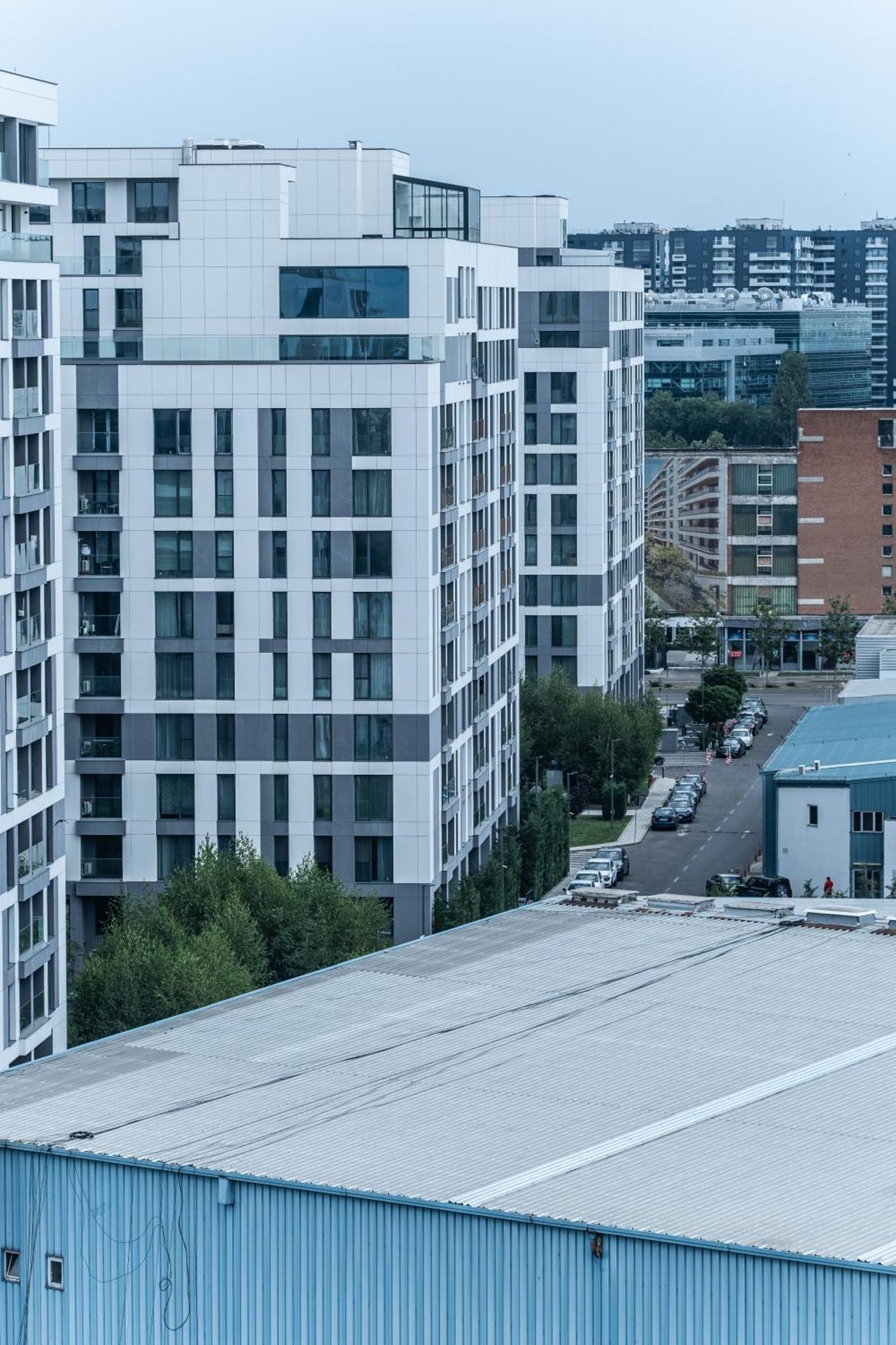 Apartamento Opal Luxury Aviatiei Bucarest Exterior foto